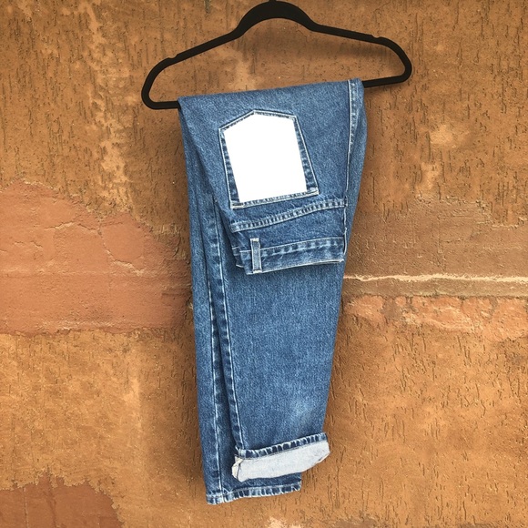Vintage Denim - 👖 VINTAGE 80s90s Colour Block Jeans